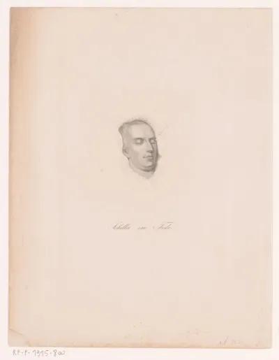 Friedrich von Schiller op zijn sterfbed