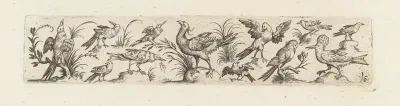 Fries met twaalf vogels