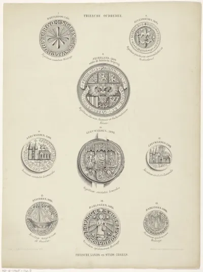 Friese lands- en stadszegels