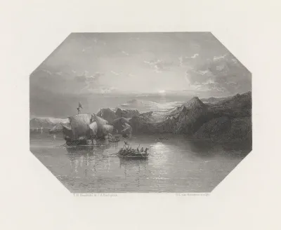 Friese schepen op ontdekkingsreis, ca. 1038