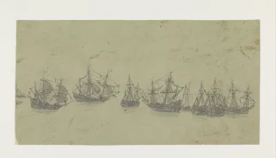Frieze with Ships in a Roadstead