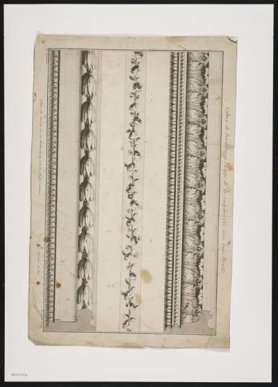 Friezes with roses and leaf motives (2)