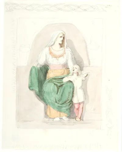 Frigga med Gersimi