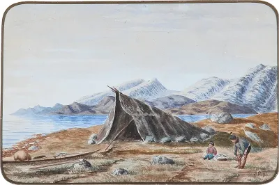From a Greenlandic settlement
