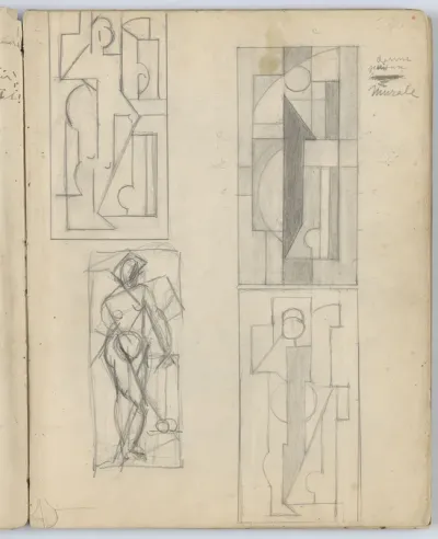 From Figurative to Non-figurative Composition – Phase Study