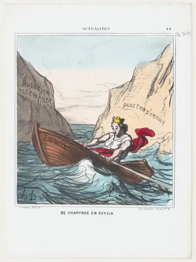 From Scylla to Charybdis, from "News of the day"