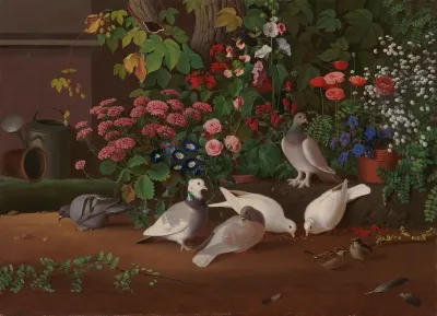 From the Garden: Flowers and Birds