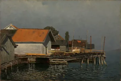 From the Harbour at Langesund