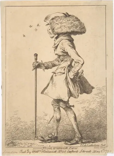 From Warwick Lane, from "Caricatures of the English"