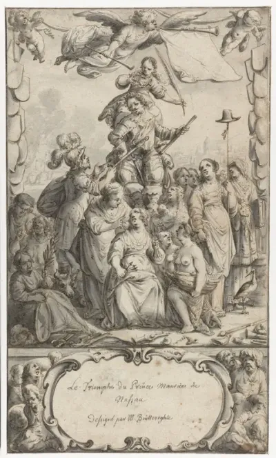 Frontispiece Design for Frederick Hendrick van Nassauw