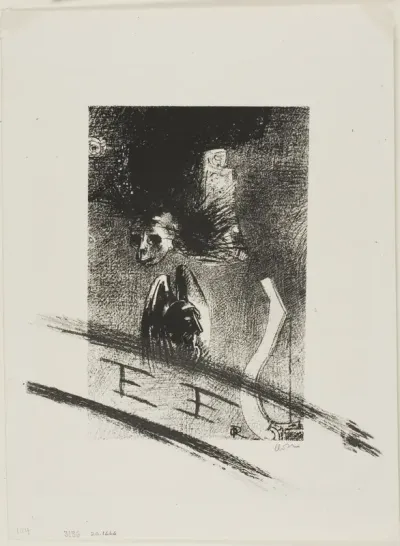 Frontispiece for Iwan Gilkin's Damnation de l'artiste