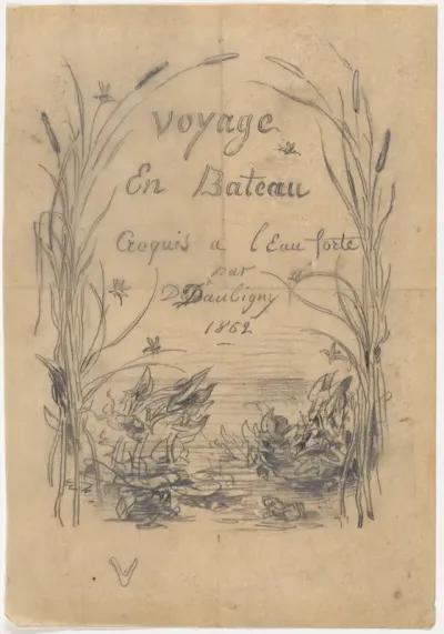 Frontispiece for the Album "Voyage en Bateau"