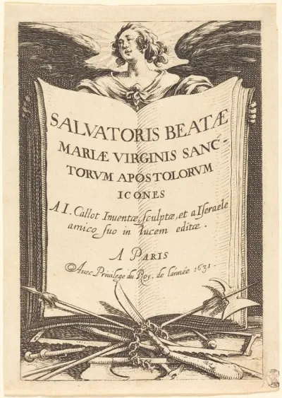 Frontispiece for "The Large Apostles"