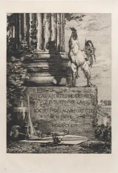 Frontispiece for the Society of Etchers