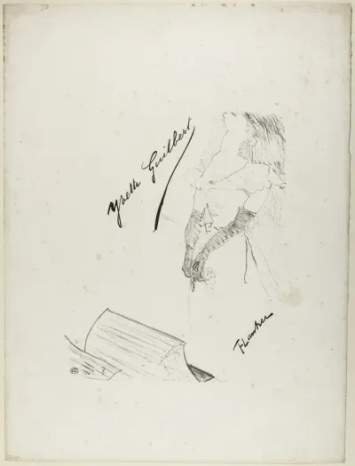 Frontispiece for Yvette Guilbert