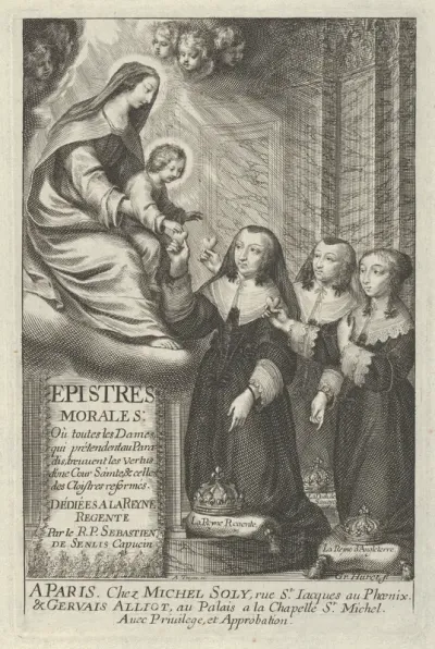 Frontispiece from Epistre Morales [...]