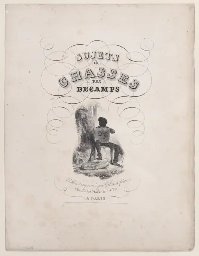 Frontispiece, from "Hunting Scenes"