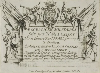 Frontispiece, from The Military Exercises