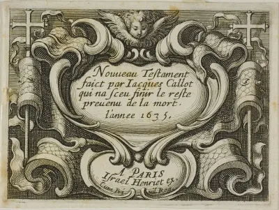 Frontispiece, from the New Testament