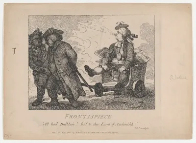 Frontispiece (Picturesque Beauties of Boswell, Part the First)