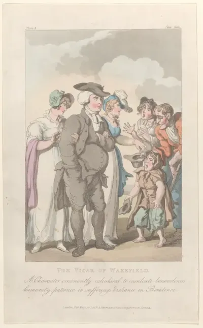 Frontispiece: The Vicar of Wakefield, from "The Vicar of Wakefield"