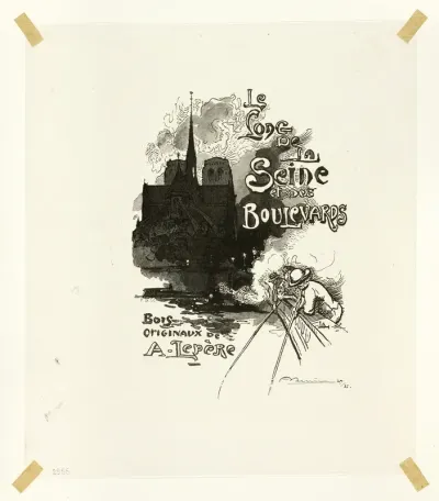 Frontispiece to Le Long de la Seine et des Boulevards