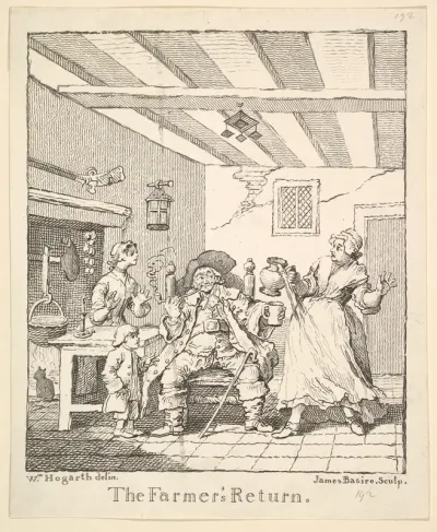 Frontispiece to "The Farmer's Return"