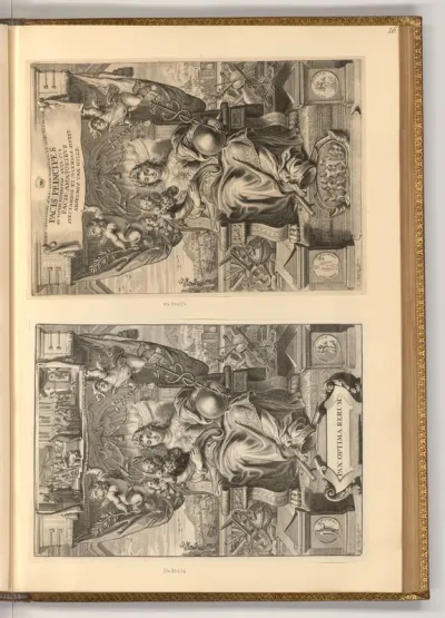 Frontispiz mit der Allegorie des Friedens
