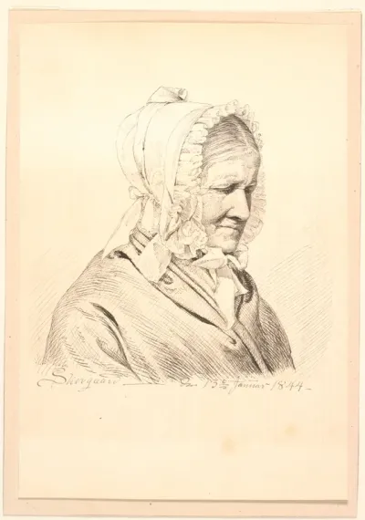 Fru Anneken Marie von Würden f. Sponum, H.E. Freunds svigermor.