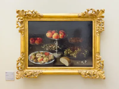 Fruit and bread