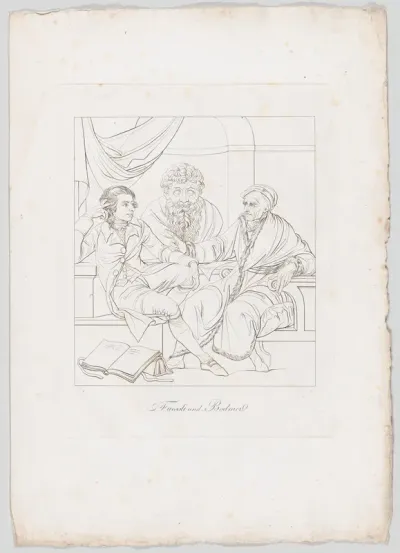 Fuessli und Bodmer (Fuseli and Bodmer in Conversation)