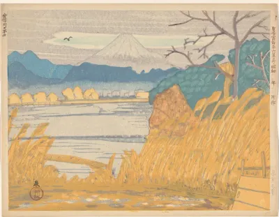 Fuji from Abe River