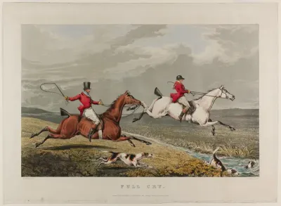 Full Cry, from the series Fox Hunting