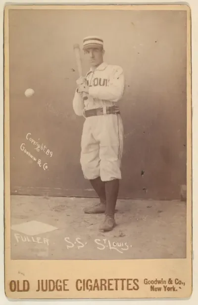 Fuller, Shortstop, St. Louis Browns, from the series Old Judge Cigarettes