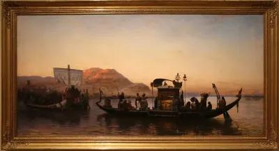 Funeral of a Mummy on the Nile