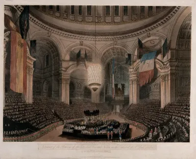 Funeral of Lord Nelson in St