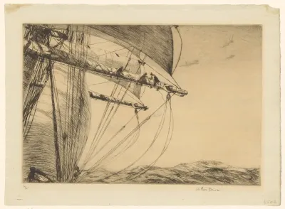 Furling the Foresail