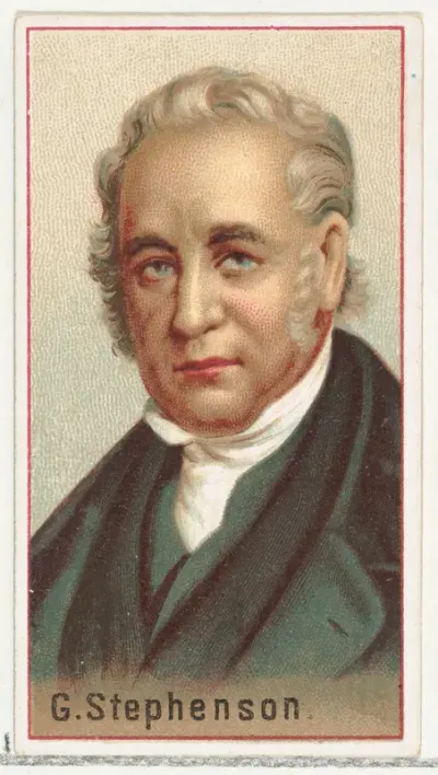 G. Stephenson, printer's sample for the World's Inventors souvenir album (A25) for Allen & Ginter Cigarettes