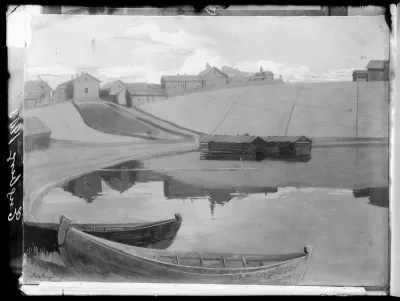 Gabriel Engberg: "Maisema" n. vuodelta 1903