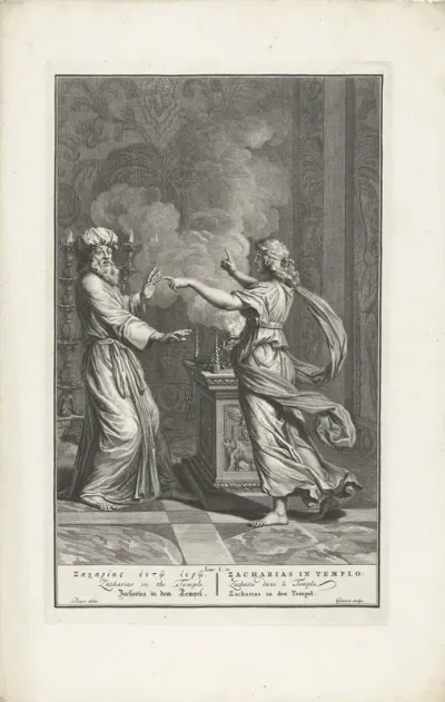 Gabriël verschijnt aan Zacharias
