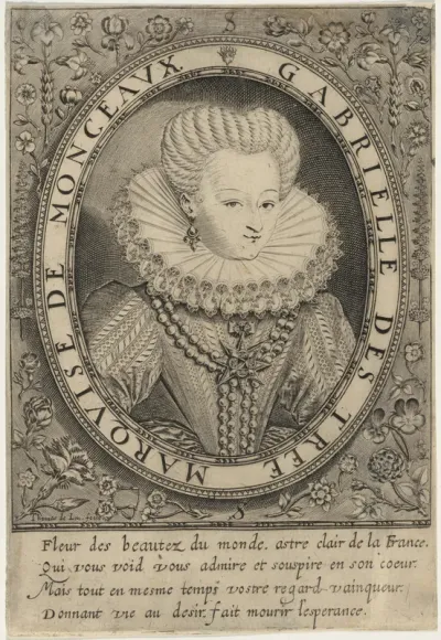 Gabrielle D'Estrees, Marquise de Montceaux