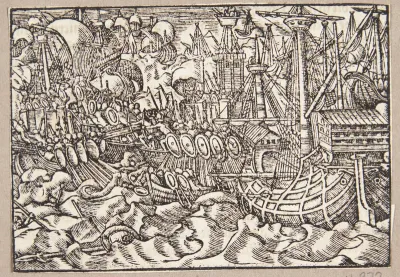 Gaius Duillius sejrer i et søslag over kartaginienserne