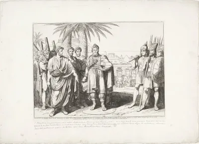 Gaius Popillius Laenas trekt cirkel om Antiochus