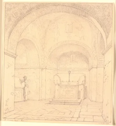 Galla Placidias' grav i St.Nazareo Capel i Ravenna