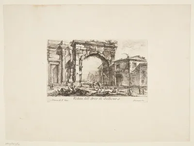 Gallienus' triumfbue. 1. S. Vito-kirken