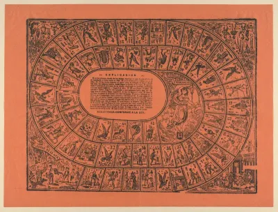 Game of the Goose (with the rules printed in the center)