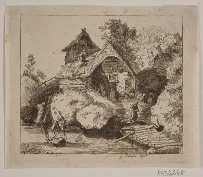 Gammelt bondehus
