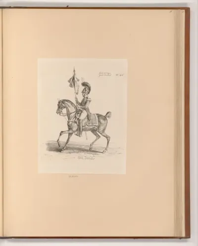 Garde du Corps, porle Etendard