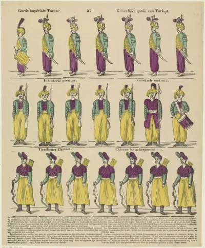 Garde impériale Turque / Keizerlijke garde der Turkijë [(...)]