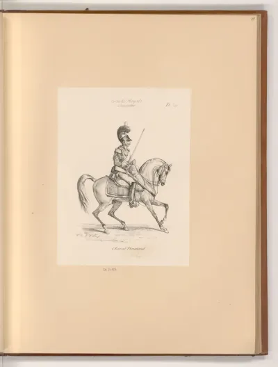 Garde Royale, Cuirassier, Cheval Normand